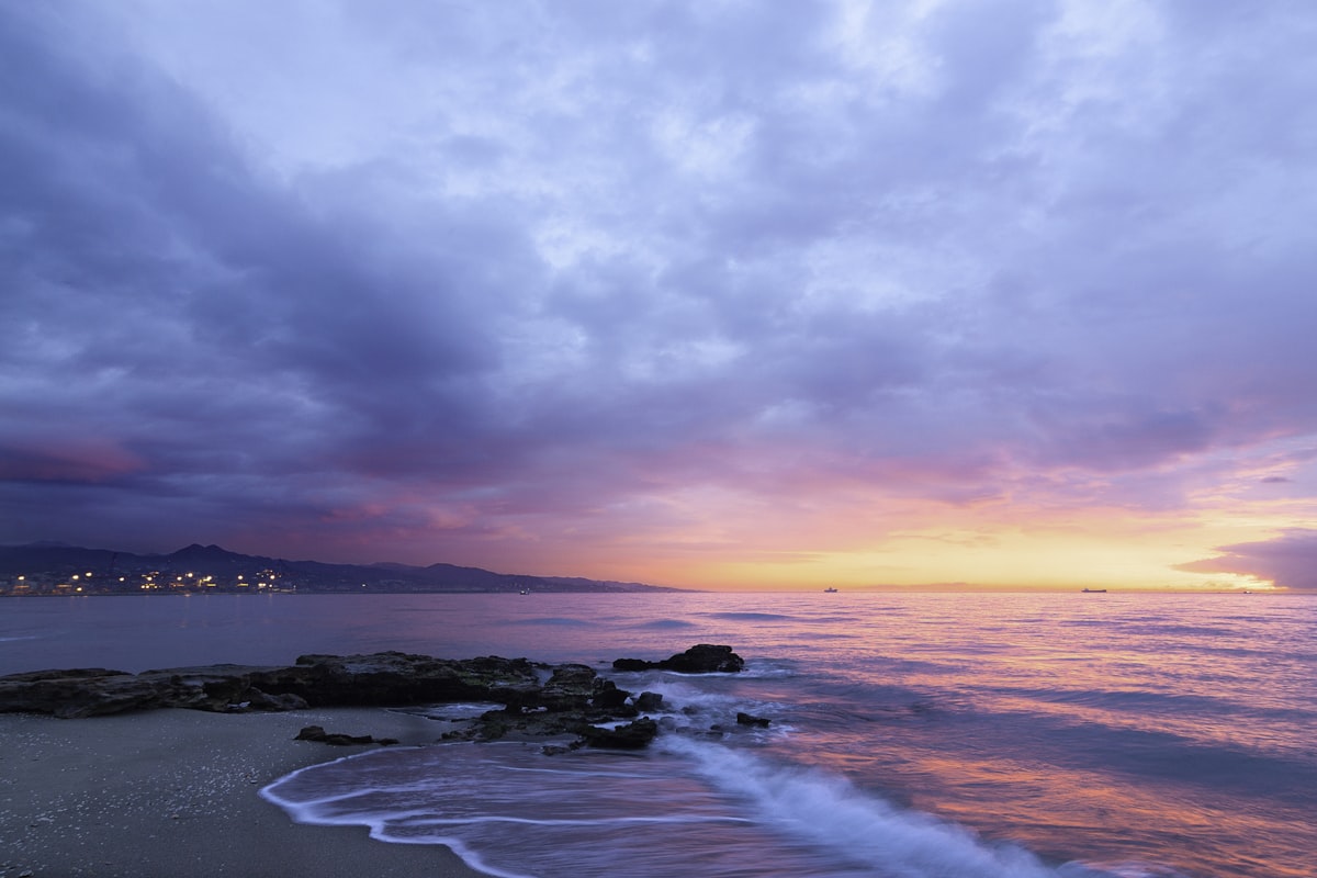 Soirée à la plage